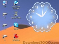 Screen Clock screenshot